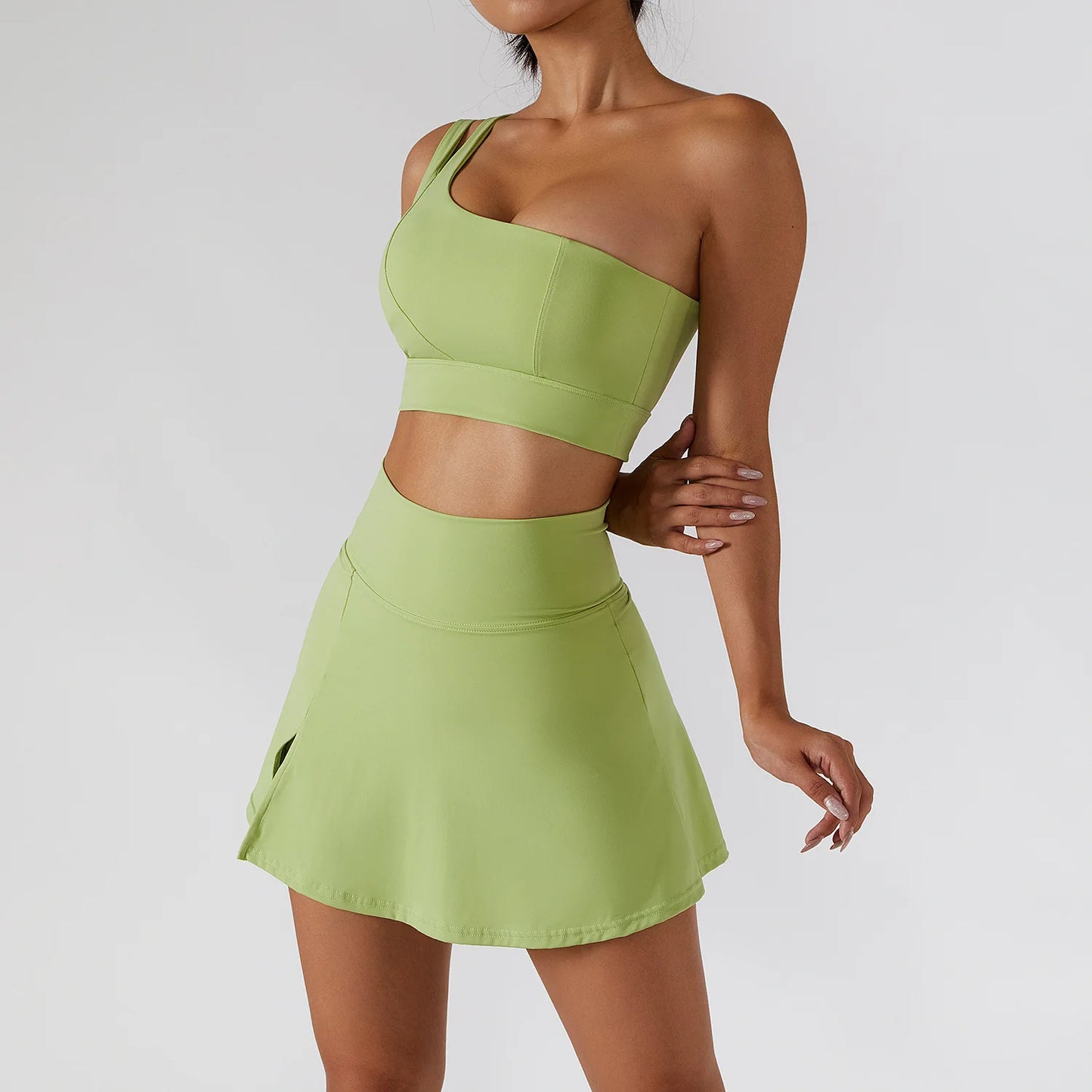 Skirt Set One Shoulder