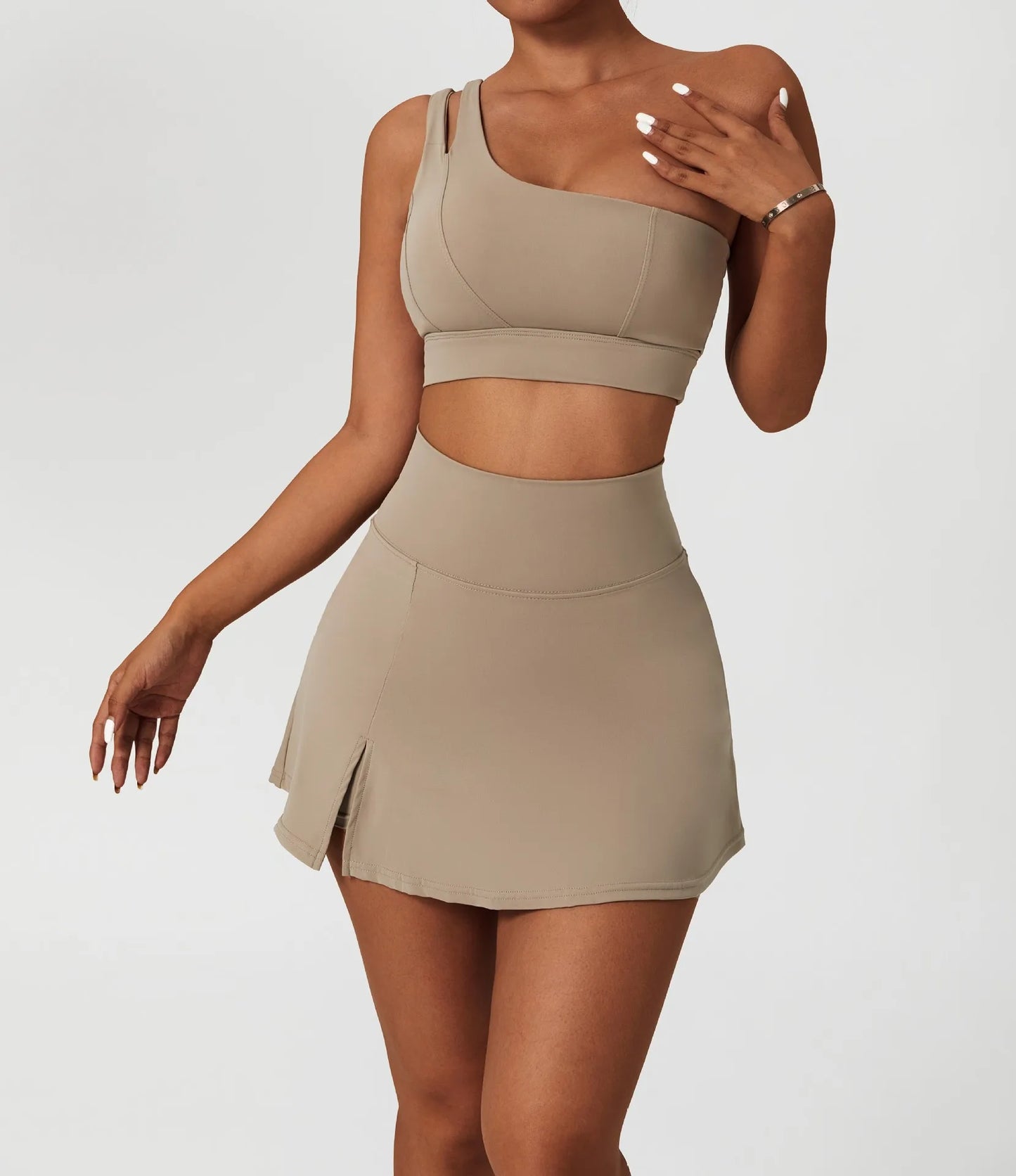 Skirt Set One Shoulder